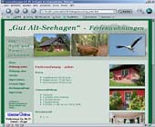 Homepage Haus Gut Alt-Seehagen